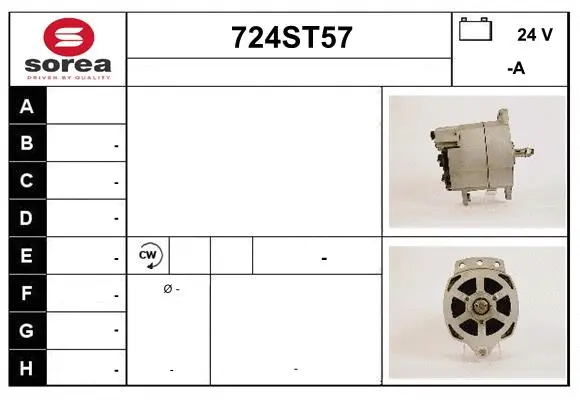 Alternator (724ST57)