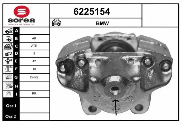 Brake Caliper (6225154)