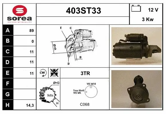 Starter (403ST33)