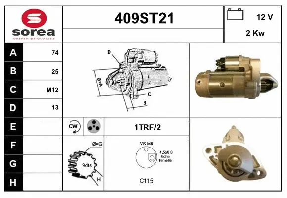 Starter (409ST21)