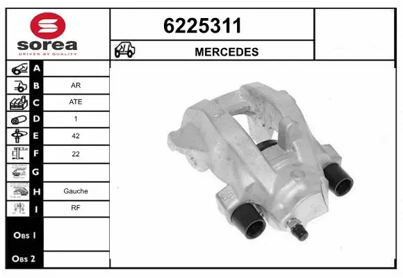 Brake Caliper (6225311)