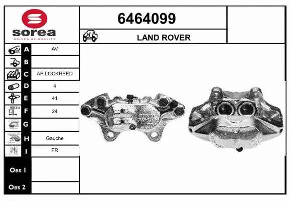Brake Caliper (6464099)