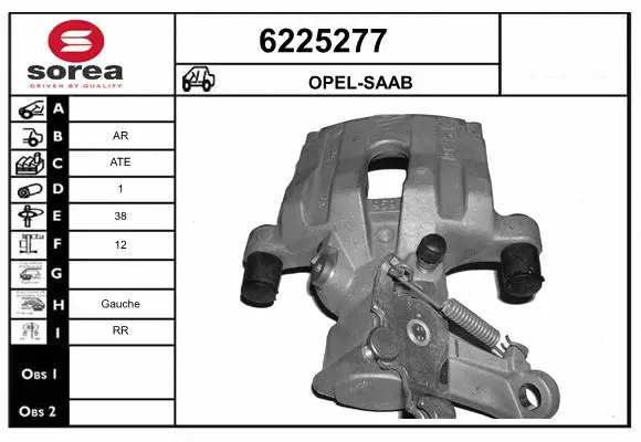 Brake Caliper (6225277)