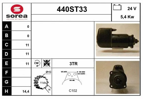 Starter (440ST33)