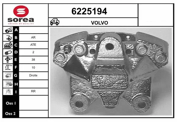 Brake Caliper (6225194)