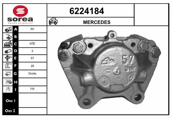 Brake Caliper (6224184)