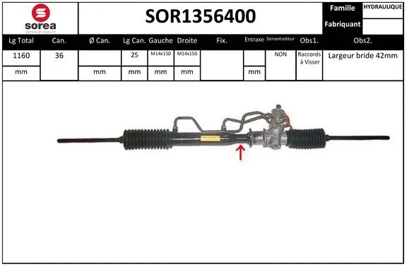 Steering Gear (SOR1356400)