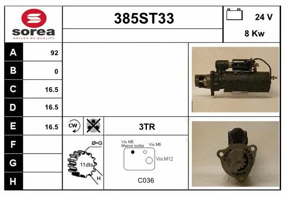 Starter (385ST33)