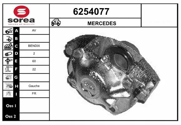 Brake Caliper (6254077)