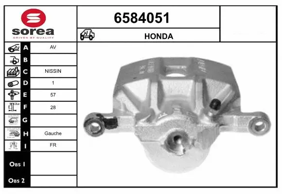 Brake Caliper (6584051)