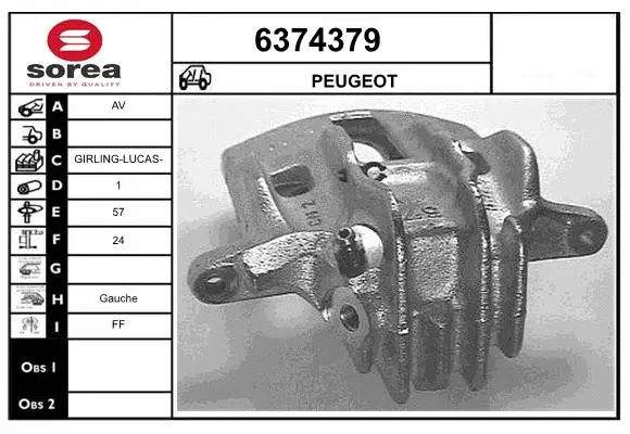 Brake Caliper (6374379)