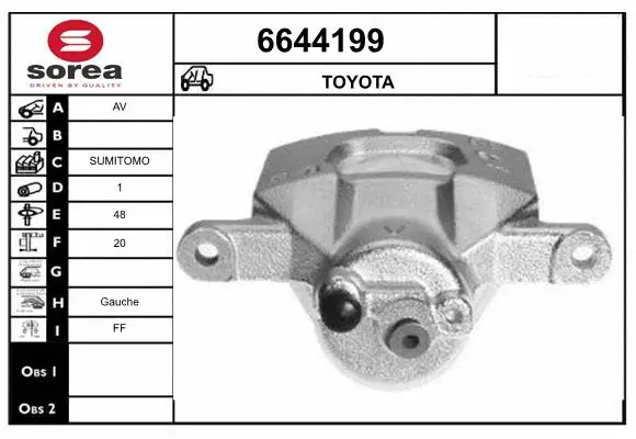 Brake Caliper (6644199)