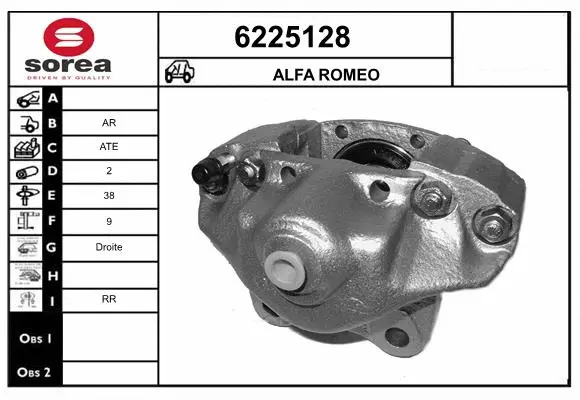 Brake Caliper (6225128)