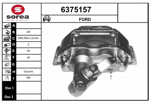 Brake Caliper (6375157)