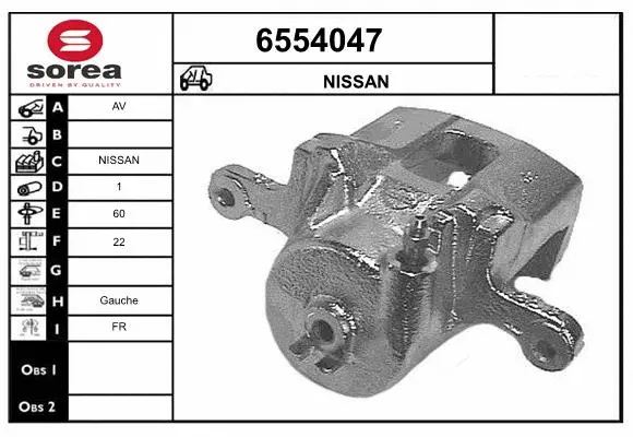 Brake Caliper (6554047)