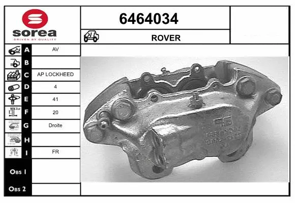 Brake Caliper (6464034)