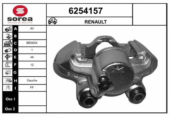 Brake Caliper (6254157)