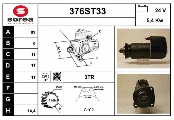 Starter (376ST33)