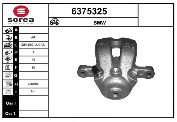 Brake Caliper (6375325)