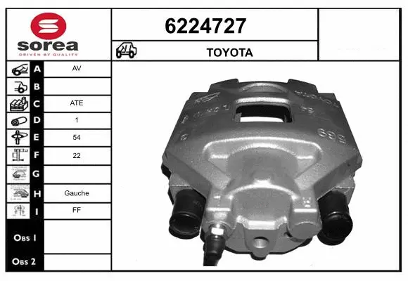 Brake Caliper (6224727)
