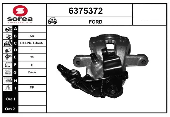 Brake Caliper (6375372)