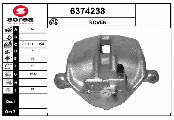 Brake Caliper (6374238)
