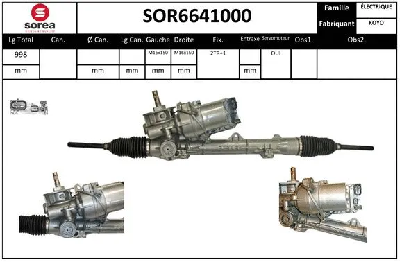 Steering Gear (SOR6641000)