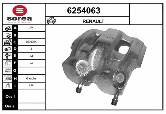 Brake Caliper (6254063)