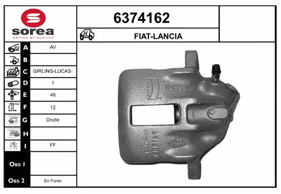 Brake Caliper (6374162)