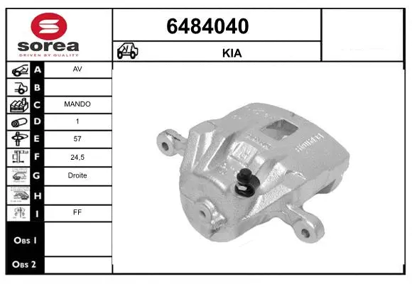 Brake Caliper (6484040)