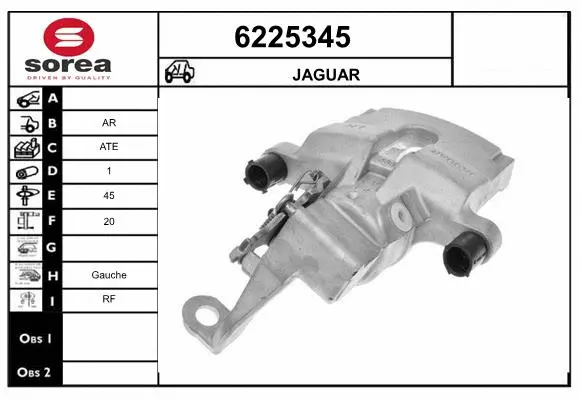 Brake Caliper (6225345)