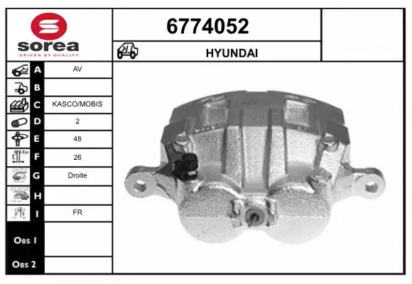 Brake Caliper (6774052)