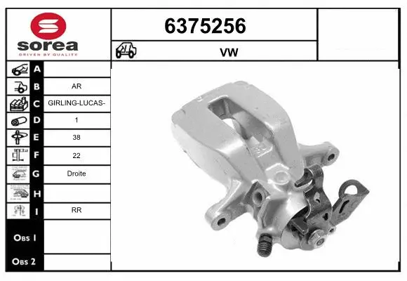 Brake Caliper (6375256)
