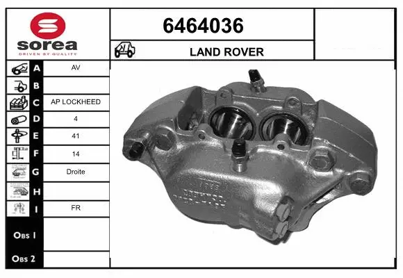 Brake Caliper (6464036)