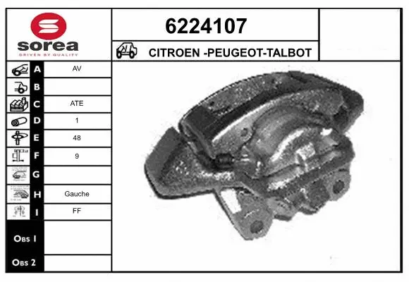 Brake Caliper (6224107)