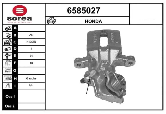 Brake Caliper (6585027)