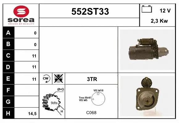 Starter (552ST33)