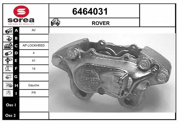 Brake Caliper (6464031)