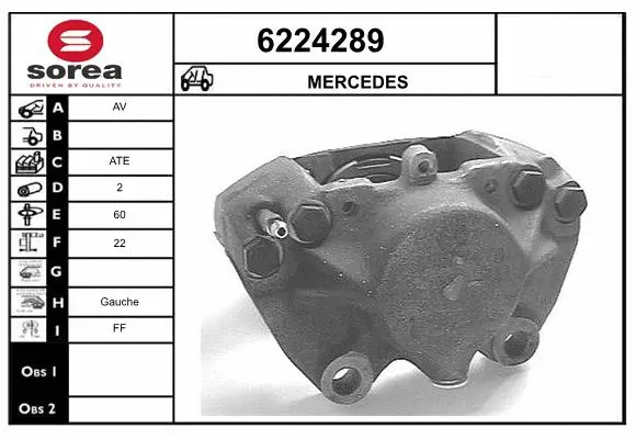 Brake Caliper (6224289)