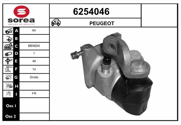 Brake Caliper (6254046)