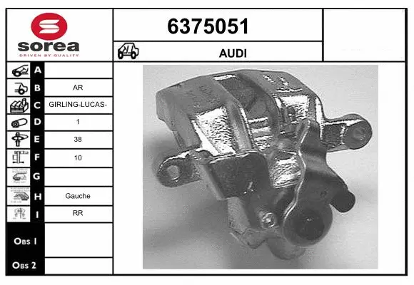 Brake Caliper (6375051)
