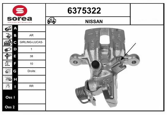 Brake Caliper (6375322)
