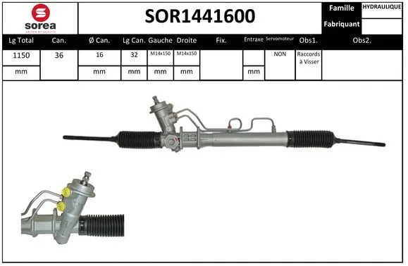 Steering Gear (SOR1441600)