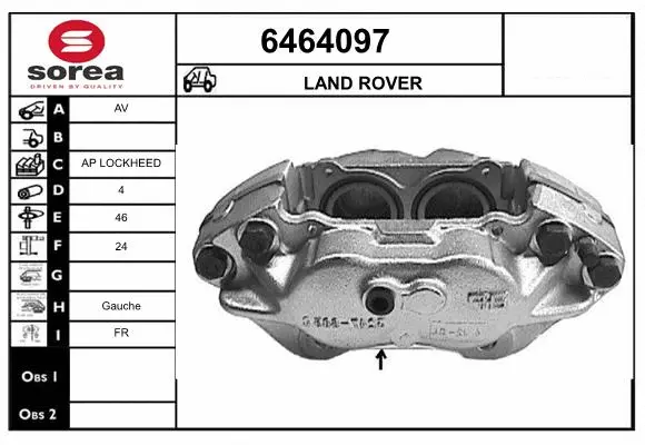 Brake Caliper (6464097)