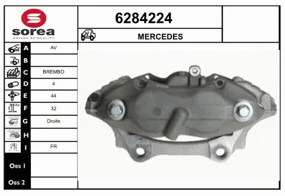 Brake Caliper (6284224)