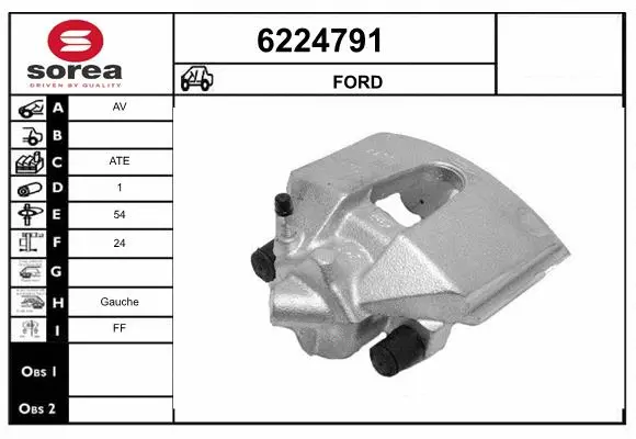 Brake Caliper (6224791)