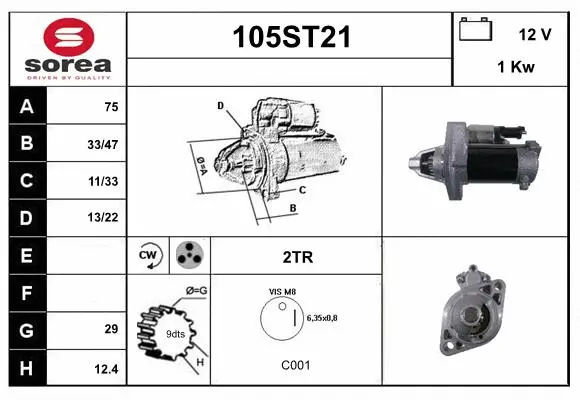 Starter (105ST21)