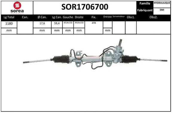 Steering Gear (SOR1706700)