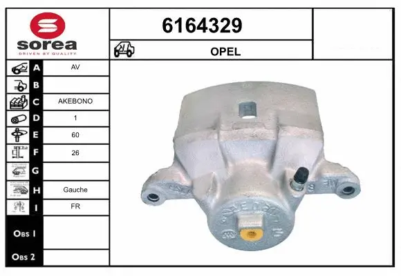 Brake Caliper (6164329)