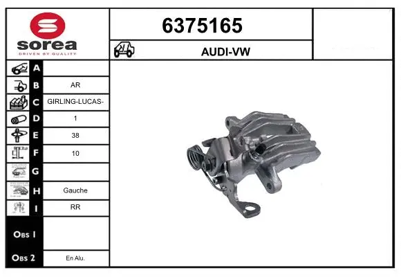 Brake Caliper (6375165)